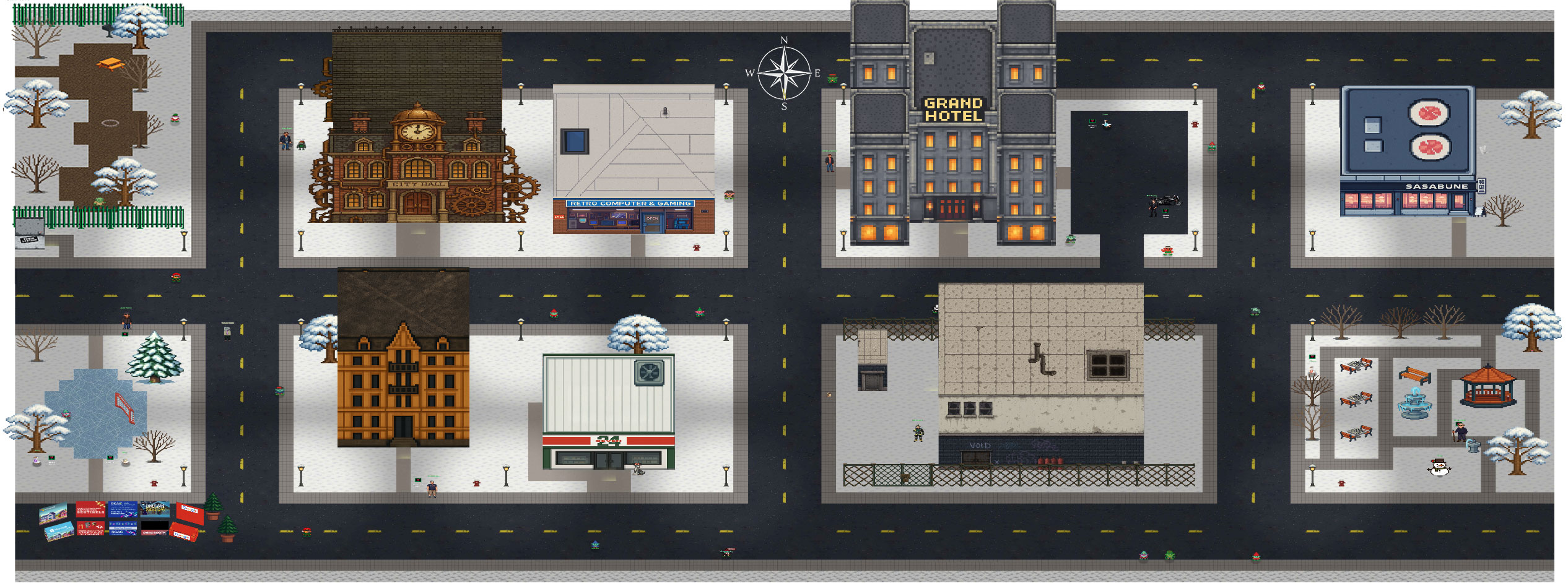 The Dosis Neighborhood map
